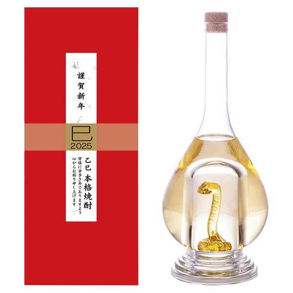 八鹿酒造 干支ボトル 巳(本格麦焼酎) (EBS-30)【お届け期間：11月中旬～】: ギフト｜トキハオンラインショップ