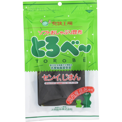 上田昆布 爽快工房 ソフトおしゃぶり昆布 とろべ～ ２２ｇ: ネット