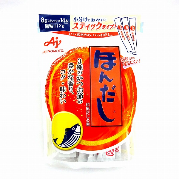 味の素 ほんだし ８ｇ×１４本: ネットスーパー｜トキハオンラインショップ