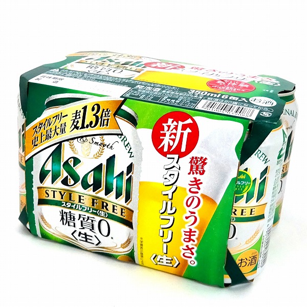 アサヒ スタイルフリー （生） ３５０ｍｌ×６缶: ネットスーパー 