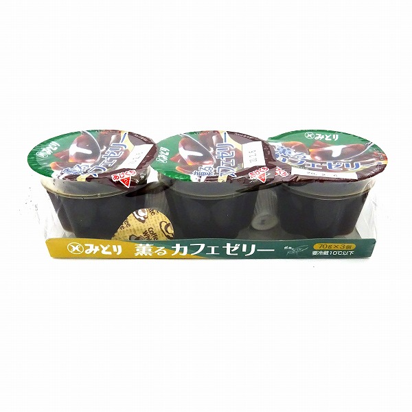 みどり 薫るカフェゼリー ７０ｇ×３個: ネットスーパー｜トキハオンラインショップ