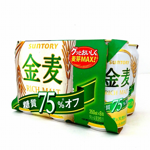 サントリー 金麦 糖質７５％オフ ３５０ｍｌｘ６缶: ネットスーパー｜トキハオンラインショップ