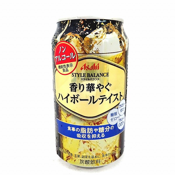 アサヒ スタイルバランス 香り華やぐハイボールテイスト ３５０ｍｌ ネットスーパー トキハオンラインショップ