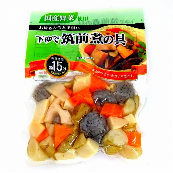 クローバー食品 国産野菜使用 下ゆで筑前煮の具 ２００ｇ: ネットスーパー｜トキハオンラインショップ