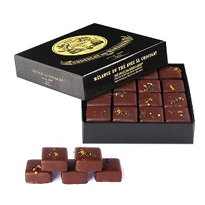 《マリアージュ フレール》 ショコラ デ マンダレン 紅茶のチョコレート チャイ シャンデルナゴール